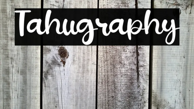 Tahugraphy Example 1