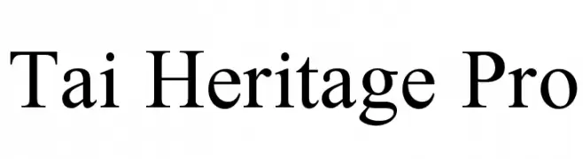 Tai Heritage Pro  baixar fontes gratis