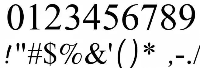 Tai Heritage Pro Font OTHER CHARS