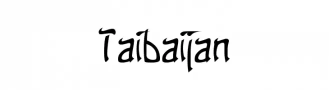 Taibaijan  Fuentes Gratis Descargar