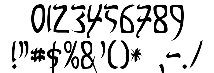Taibaijan Font OTHER CHARS