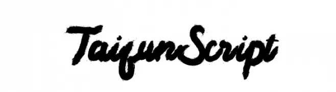Taifun Script   Frei Schriftart Herunterladen