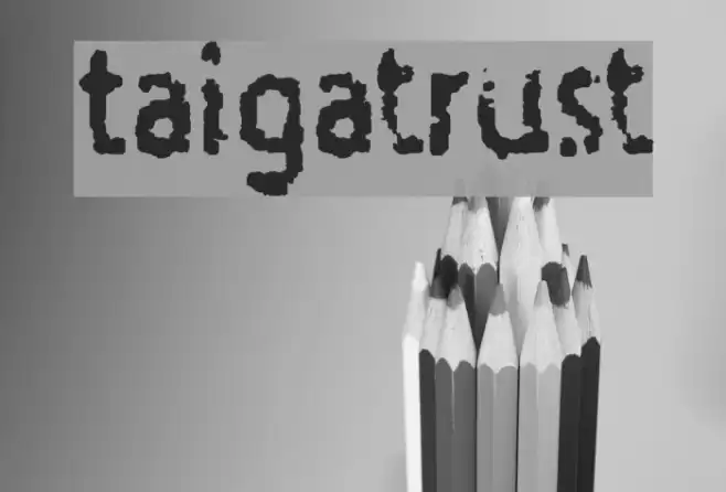 Taigatrust خط examples