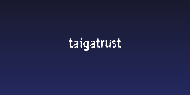 Taigatrust Social Header
