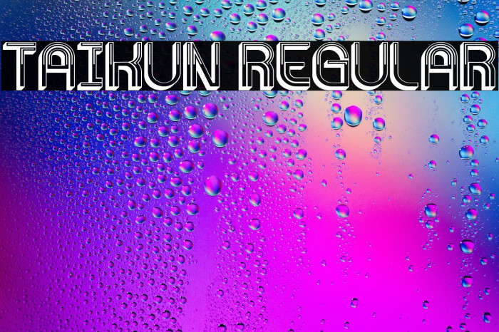 Taikun Regular Example 3