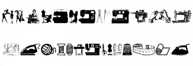 Tailoring Schriftart Groß