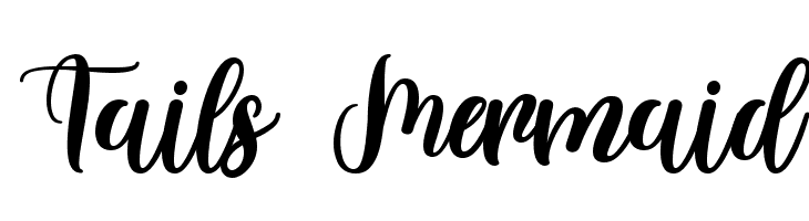 Tails Mermaid  font caratteri gratis