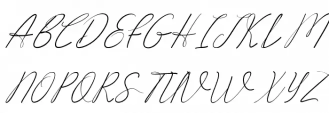 Tailstock Demo Font OTHER CHARS