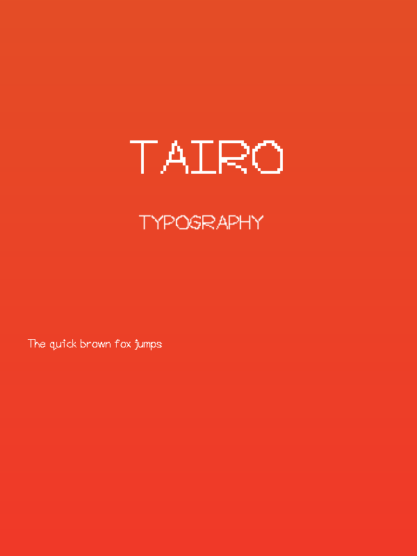 Tairo Poster