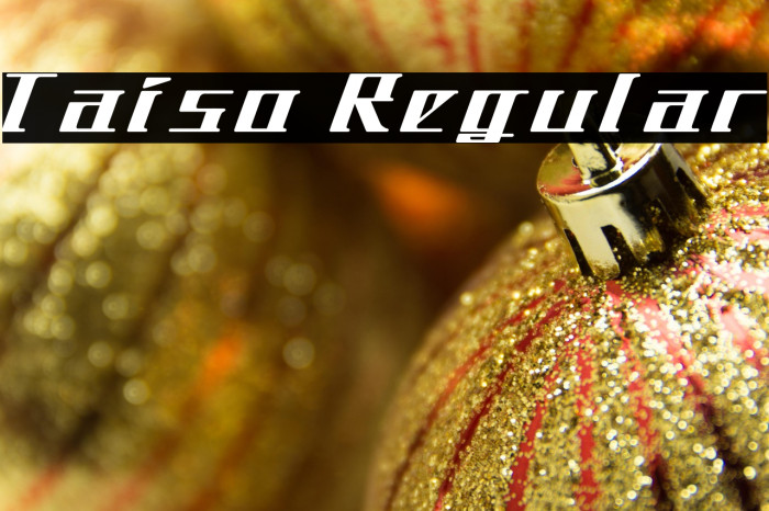 Taiso Regular Example 1