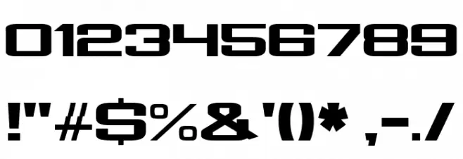 Tajam Font OTHER CHARS