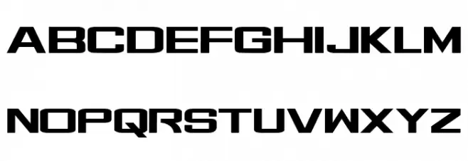 Tajam Font UPPERCASE