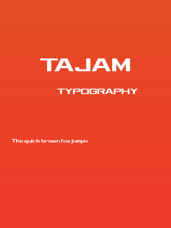 Tajam Poster