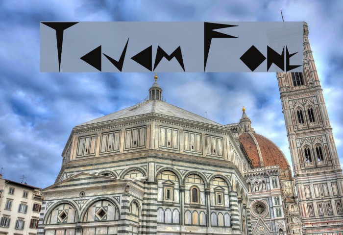 Tajam Font examples