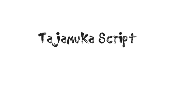 Tajamuka Script Logo