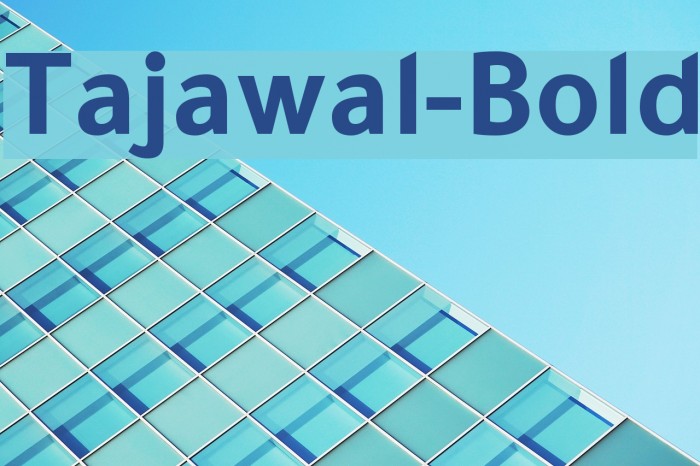 Tajawal-Bold Font examples
