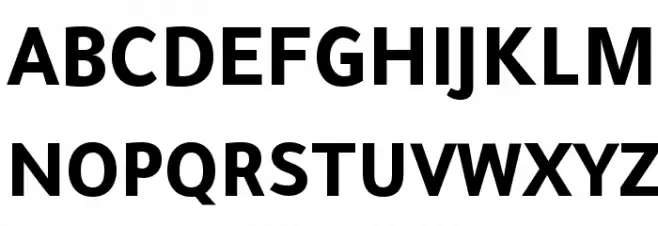 Tajawal ExtraBold Fonte MAIÚSCULAS