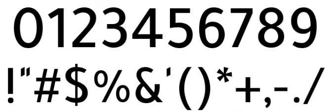 Tajawal-Medium Font OTHER CHARS