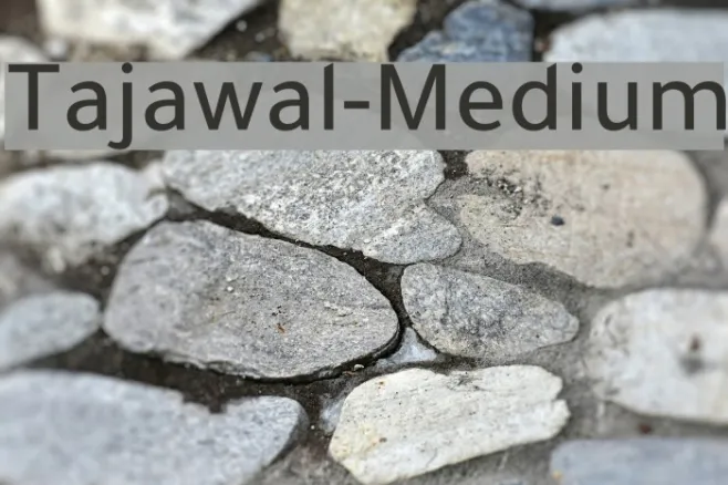 Tajawal-Medium Example 2