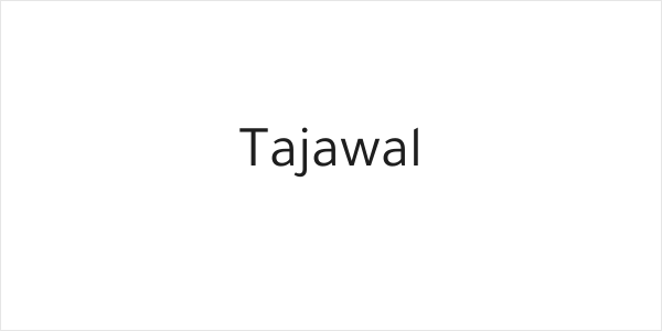 Tajawal Logo