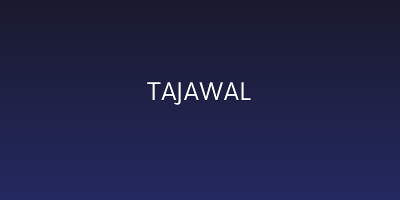 Tajawal Social Header
