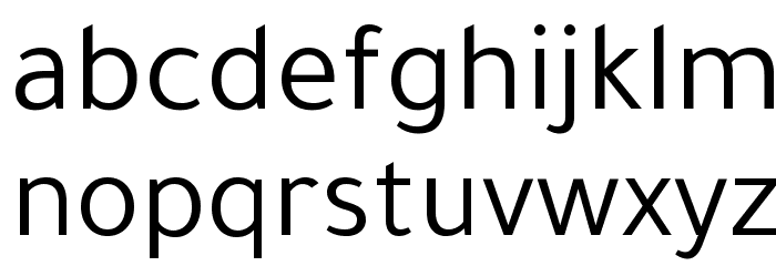 Tajawal Font LOWERCASE