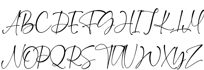 Tajur Puncak 字体 大写