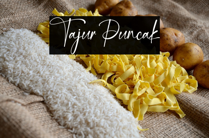 Tajur Puncak خط examples