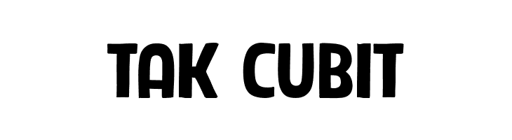 Tak Cubit  フリーフォントのダウンロード