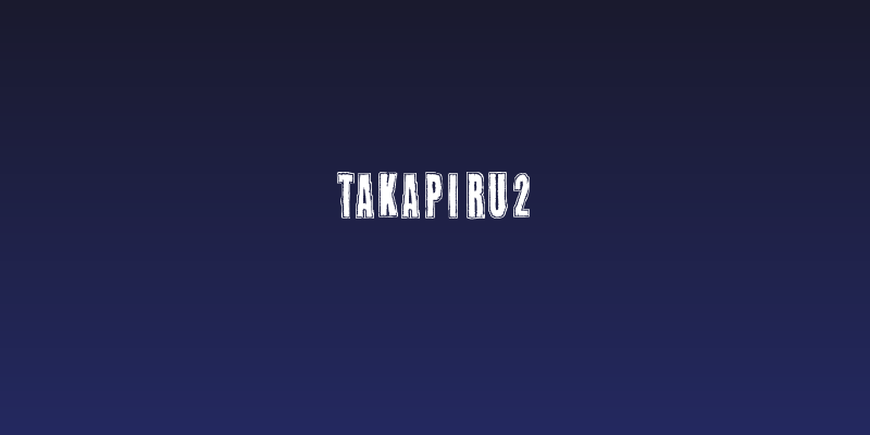 Takapiru2 Social Header