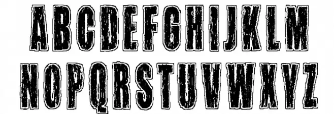 Takapiru Schriftart Groß