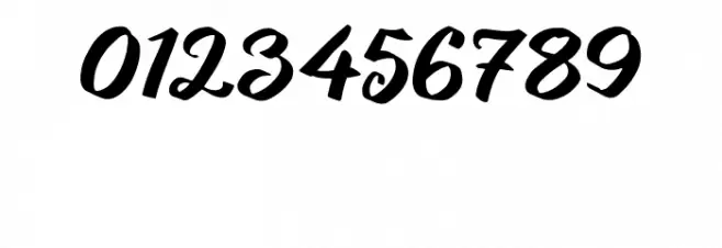 Takashi Minta Font OTHER CHARS