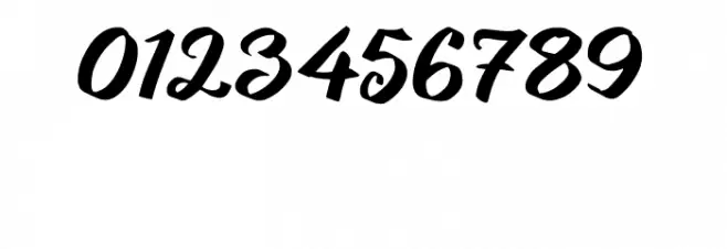 Takashi Minta Font OTHER CHARS