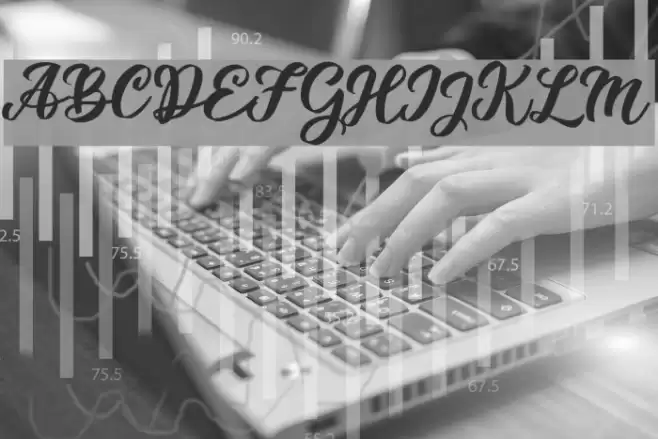 Takashi Minta Font examples