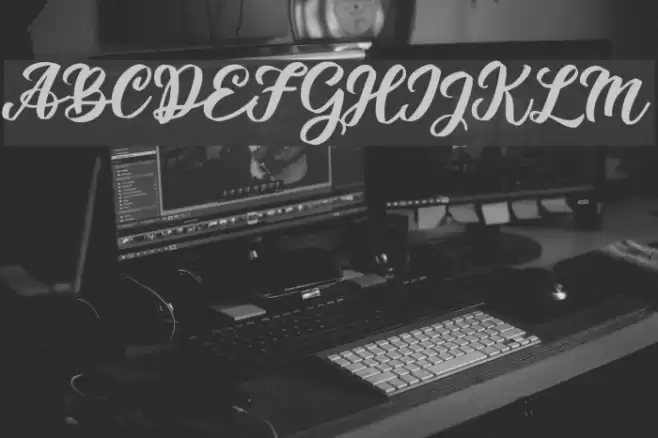 Takashi Minta Font examples