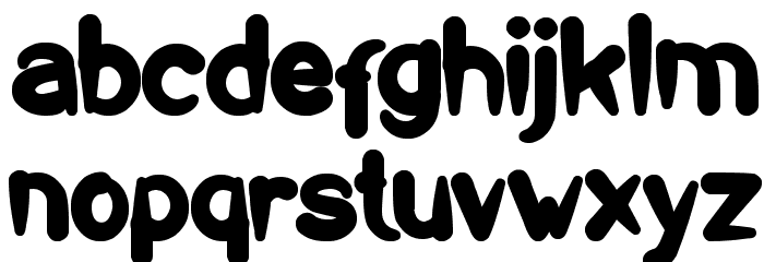 Take And Give Font LOWERCASE