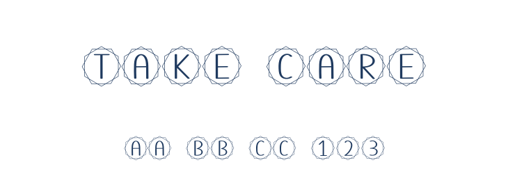 Take Care Font Preview