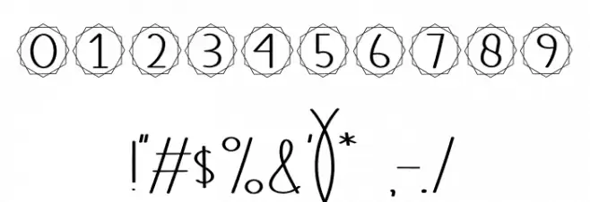 Take Care Caratteri ALTRI CARATTERI