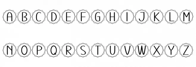 Take Care Caratteri MAIUSCOLE