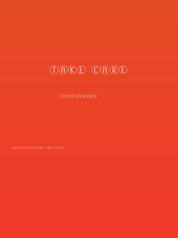 Take Care Poster