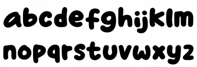 Take Coffee Font LOWERCASE