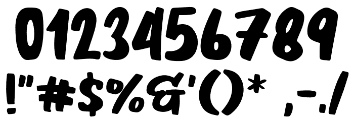 Take Looks Font OTHER CHARS