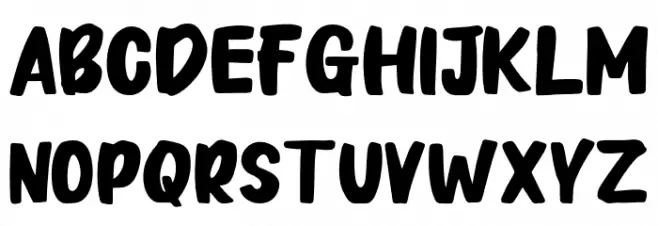 Take Looks Schriftart Groß
