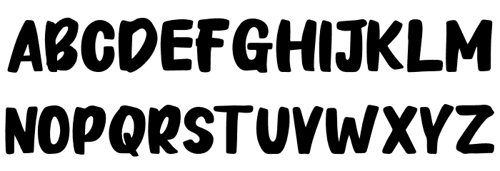Take Looks Font LOWERCASE