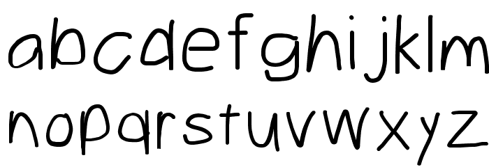 Take Off, Eh Font LOWERCASE