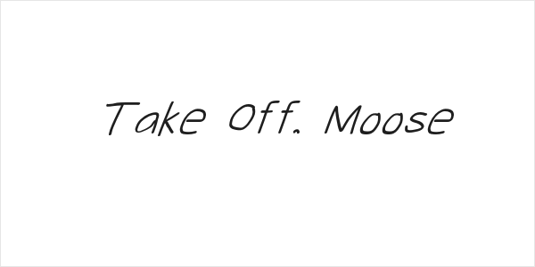 Take Off, Moose Logo