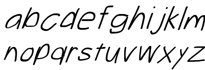 Take Off, Moose Font LOWERCASE