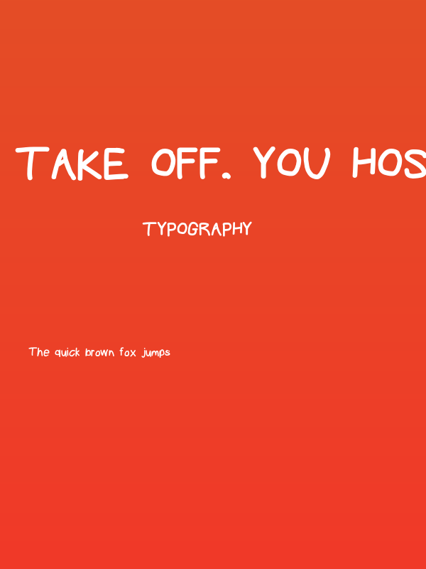 Take Off, You Hoser Poster