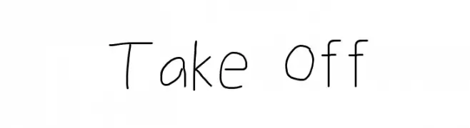 Take Off  नि: शुल्क फ़ॉन्ट्स डाउनलोड