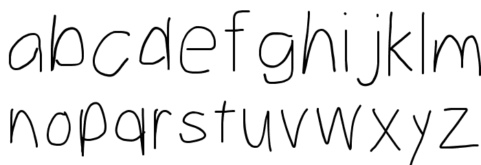 Take Off Font LOWERCASE